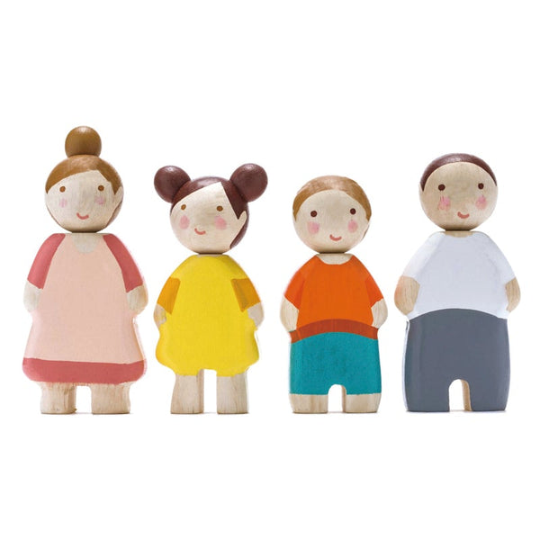Wooden Family of Four - Tender Leaf Toys