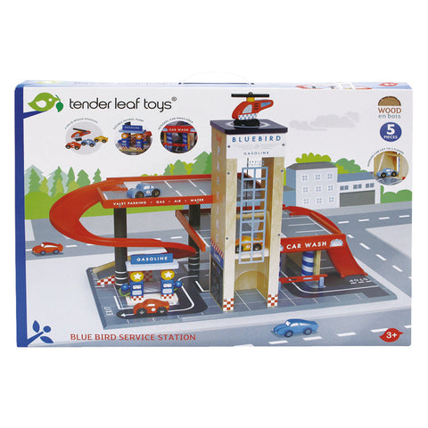 Blue Bird Service Station - Tender Leaf Toys