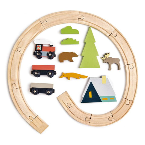 Treetops Train Set - Tender Leaf Toys