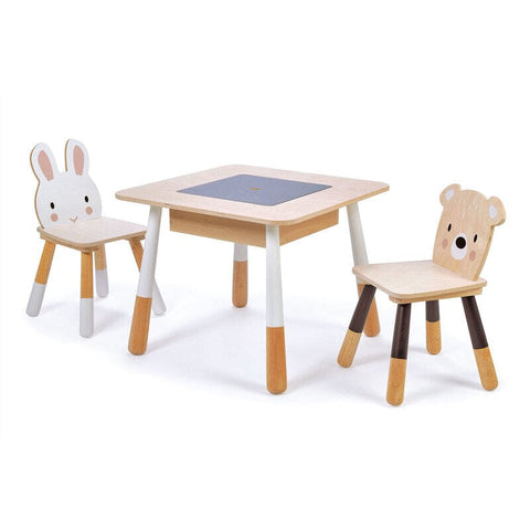 Forest Wooden Table & Chairs - Tender Leaf Toys