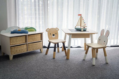 Forest Wooden Table & Chairs - Tender Leaf Toys