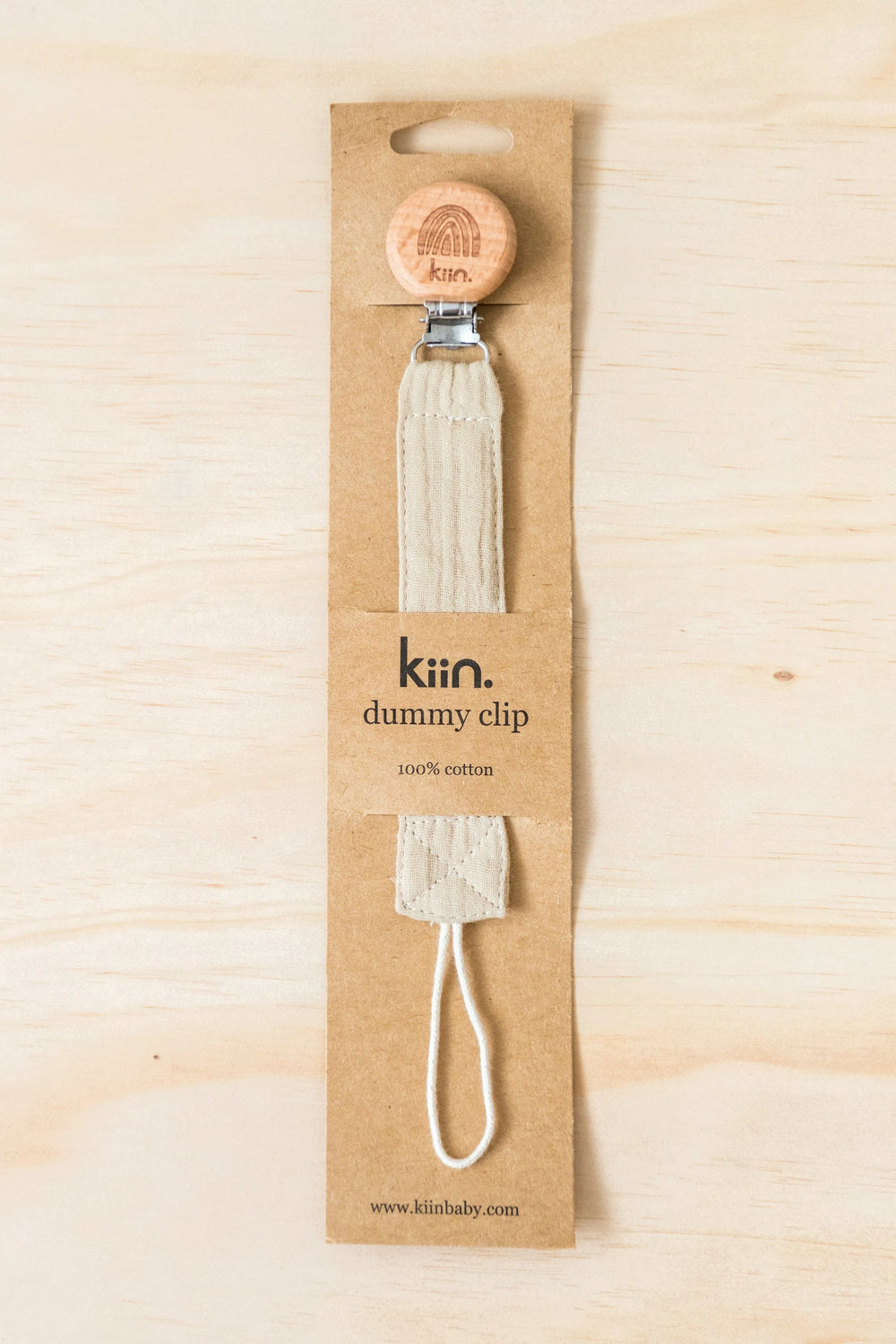 Cotton Dummy Clip - Oat - Kiin