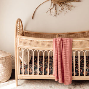 Rosa Diamond Knit Baby Blanket - Snuggle Hunny Kids