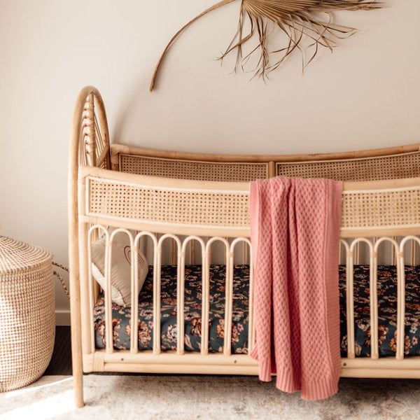 Rosa Diamond Knit Baby Blanket - Snuggle Hunny Kids