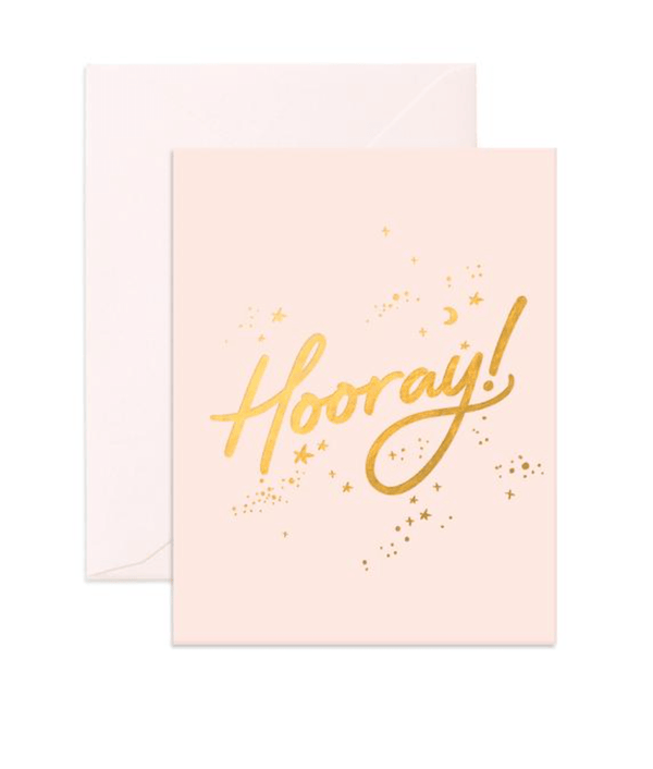 Card - 'Hooray' - Fox & Fallow